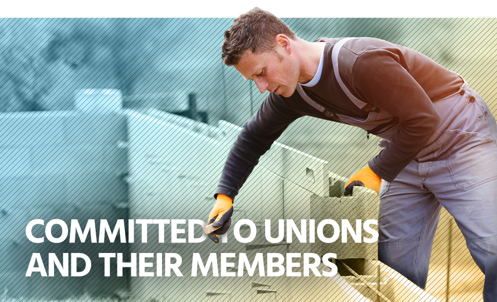 Commited to unions and their members